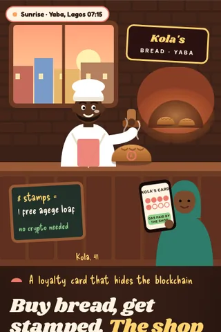 Paymaster Perks, first screen of the live demo